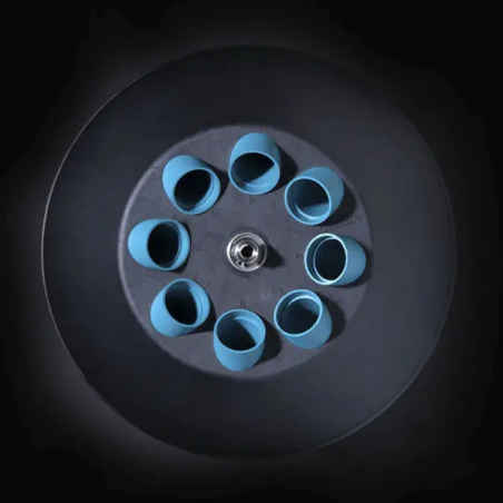 Centrifugeuse vue du dessus