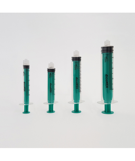 Syringes for blood collection and reinjection of PRP